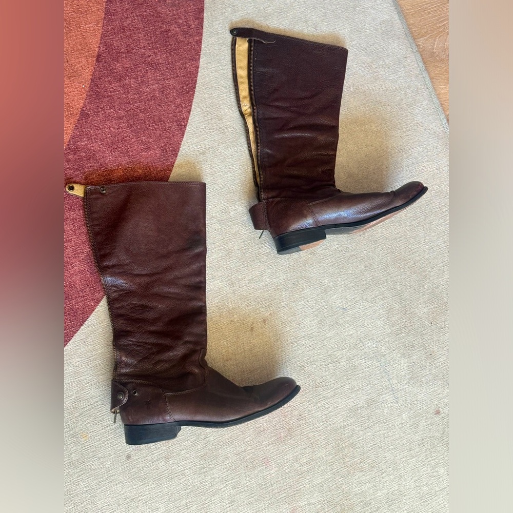 Frye Melissa brown boots
